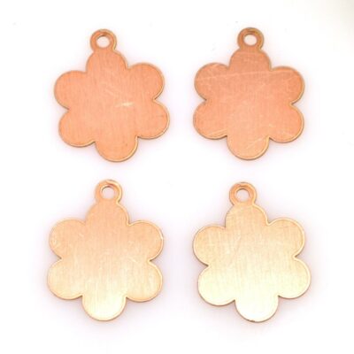 209 Flower Copper Blanks 24ga.