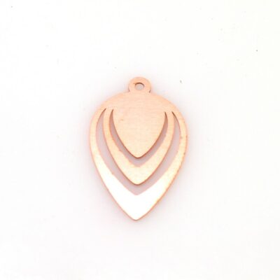 426 Drop Copper blank - 24 Gauge, Solid