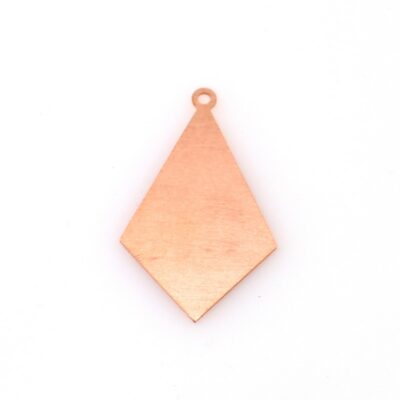 451 Geometric Copper blank - 24 Gauge, Solid