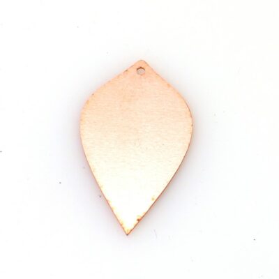 457 Drop Copper blank - 24 Gauge, Solid