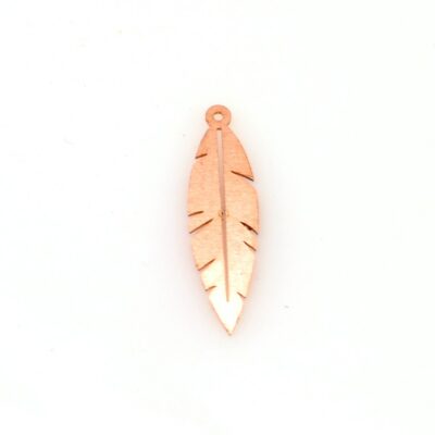 468 Leaf Copper blank - 24 Gauge, Solid