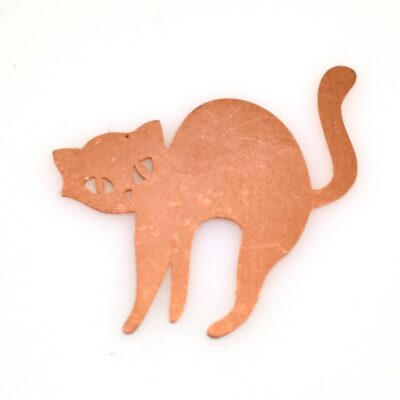 406# Halloween Cat Copper Blanks 24ga.