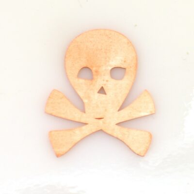 408# Halloween Skull Copper Blanks 24ga.