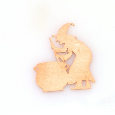 416# Halloween Witch and Pot Copper Blanks 24ga.