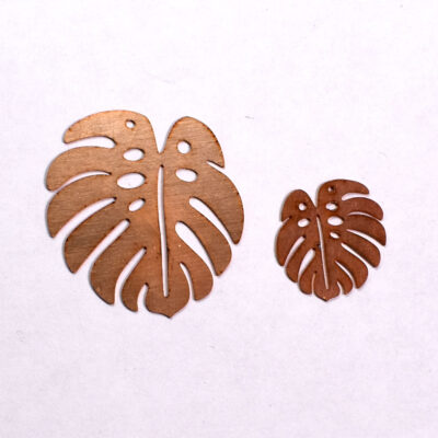 479 Leaf Copper blank - 24 Gauge, Solid