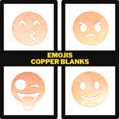 Emoji Copper Blanks 24ga.