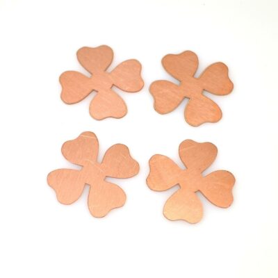Flower Copper Blank - 24 Gauge, Solid