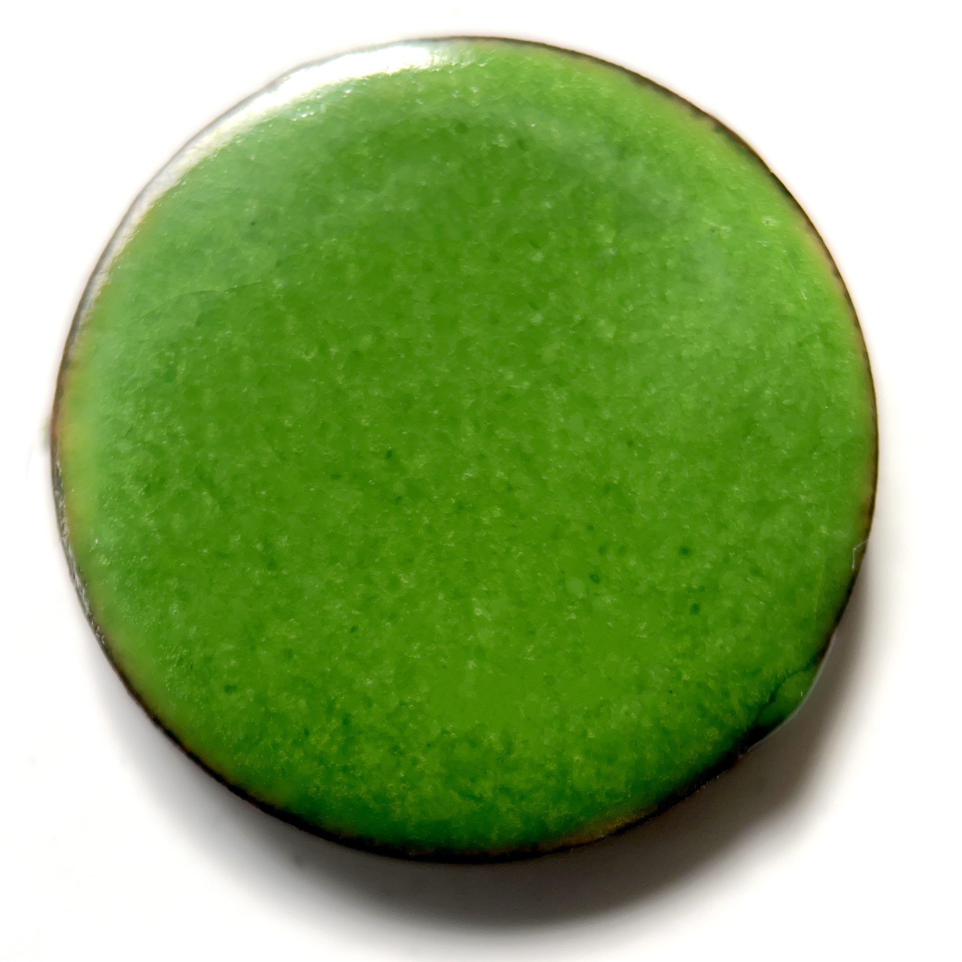 NEW!!! Pearly's Enamel Powder No. 235 Transparent dark citiric green 3oz. (85gr.) Great for torch/kiln/Cloisonné and Wet Packing Enameling