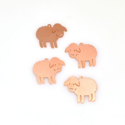 #555 Sheep Copper Blanks 24ga.