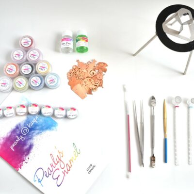 The Enamel Kit For Beginner - Fulfill your dream and become an enamel artisan. It has never been easier.