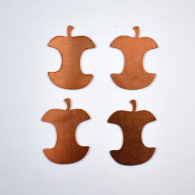 #624 Eaten Apple Copper Blanks