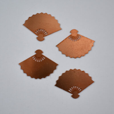 #631 Fan Copper Blanks