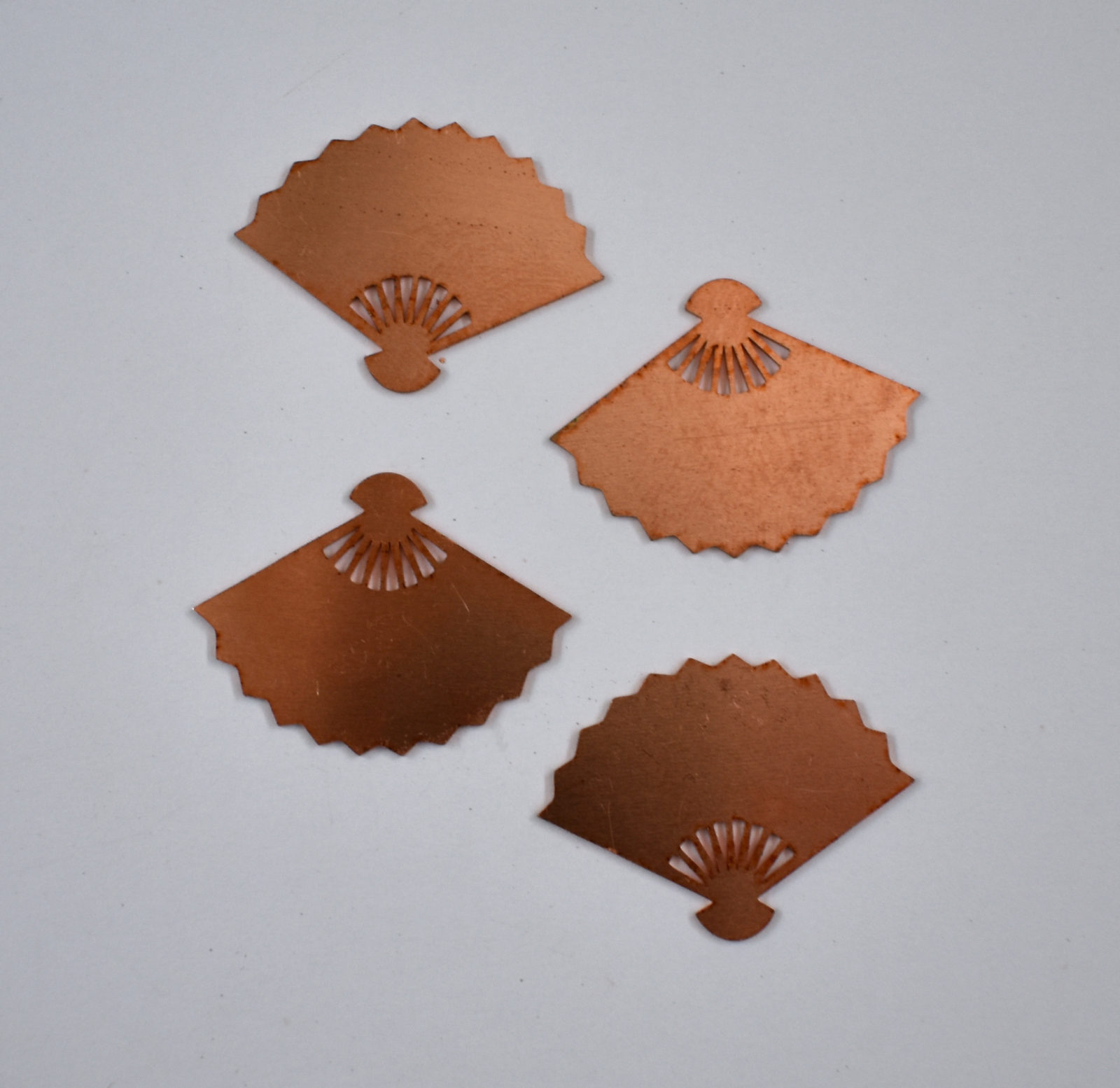 #631 Fan Copper Blanks