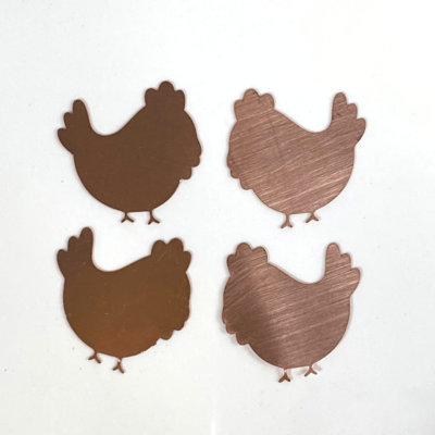 683 Rooster Copper Blanks