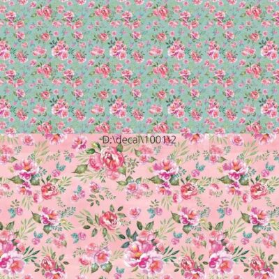 1006 Ceramic decals - Enamel Decal - Fusible Decal - Glass Fusing Decal ~ Waterslide Decal