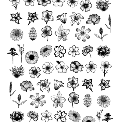 Ceramic decals - Enamel Decal - Fusible Decal - Glass Fusing Decal ~ Waterslide Decal 4031