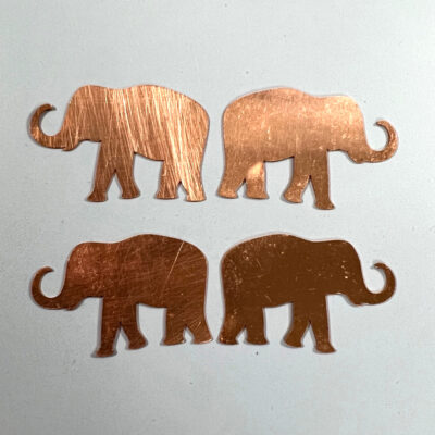 #721 Elephant Copper Blanks