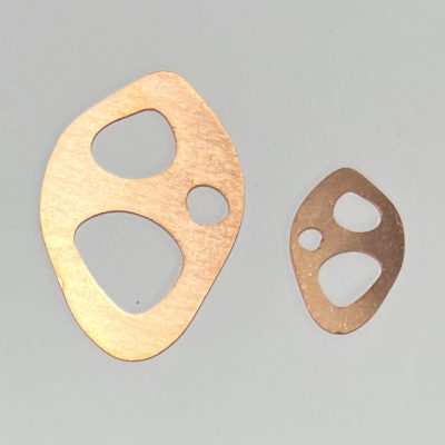 #712 Abstract Copper Blanks