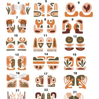 Rainbow Ceramic decals - Enamel Decal - Fusible Decal - Glass Fusing Decal ~ Waterslide Decal