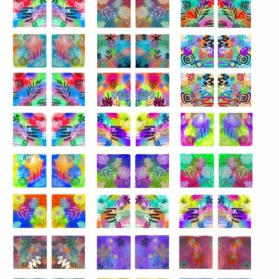 Ceramic decals - Enamel Decal - Fusible Decal - Glass Fusing Decal ~ Waterslide Decal - 3015