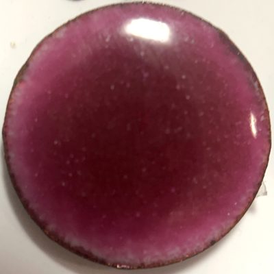 Pearly's Enamel Powder No. 301 Transparent Pink 3oz. (85gr.) Great for torch/kiln/Cloisonné and Wet Packing Enameling