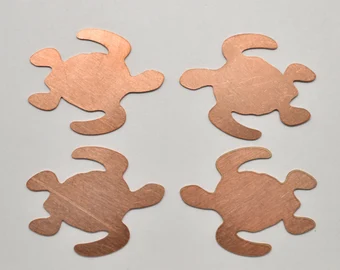 275 Turtle copper Blanks