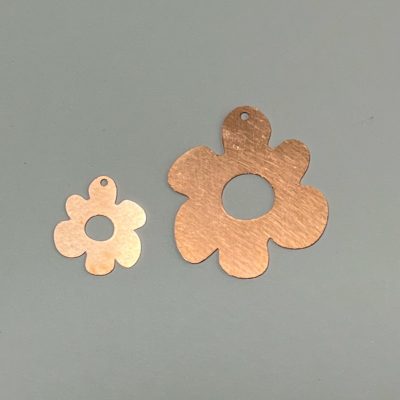 #765 Flower Copper Blanks
