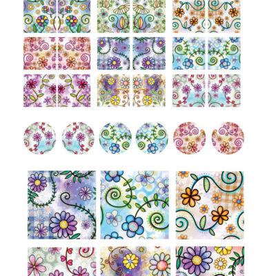 Ceramic decals - Enamel Decal - Fusible Decal - Glass Fusing Decal ~ Waterslide Decal - 4005