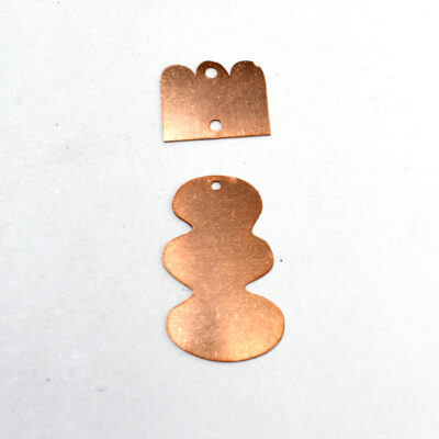 #789 Abstract Copper Blanks