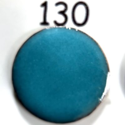 Pearly's Enamel Powder No. 130 Opaque Turquoise 3oz. (85gr.) Great for torch/kiln/Cloisonné and Wet Packing Enameling