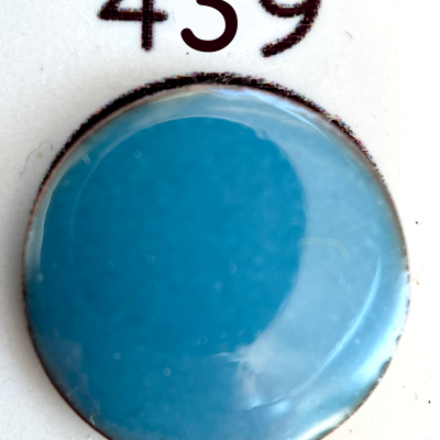 Pearly's Enamel Powder No. 439 Opaque Carolina Blue 3oz. (85gr.) Great for torch/kiln/Cloisonné and Wet Packing Enameling