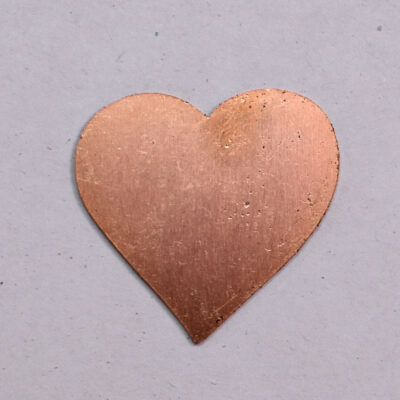 804# Heart Copper Blanks 24ga.