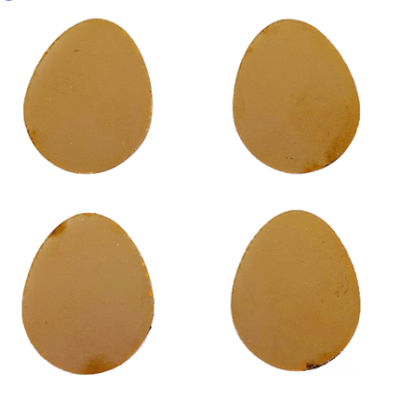 818# -Egg copper blank