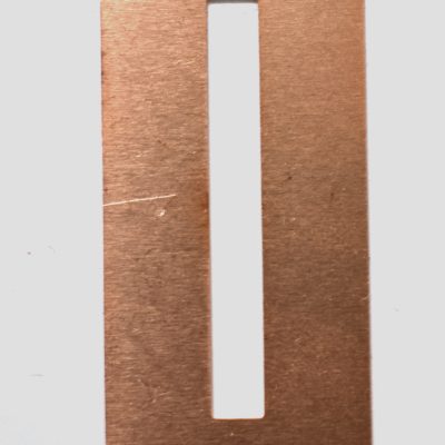 486# Rectangle Copper Blanks 24ga.