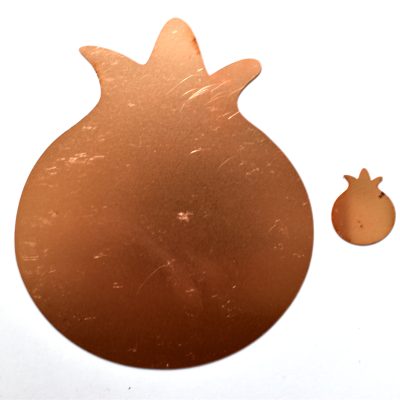 62# Pomegranate copper blank