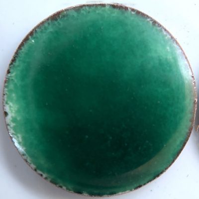 Pearly's Enamel Powder No. 312 Transparent Deep Teal 3oz. (85gr.) Great for torch/kiln/Cloisonné and Wet Packing Enameling