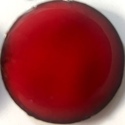 New!!! Pearly's Enamel Powder No. 339 Opaque Vermilion Red 3oz. (85gr.) Great for torch/kiln/Cloisonné and Wet Packing Enameling