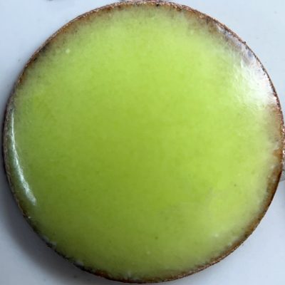 New!!! Pearly's Enamel Powder No. 341 Transparent Tea Green 3oz. (85gr.) Great for torch/kiln/Cloisonné and Wet Packing Enameling