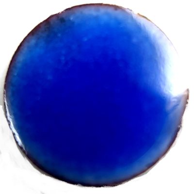Pearly's Enamel Powder No. 353 Transparent Bright Blue 3oz. (85gr.) Great for torch/kiln/Cloisonné and Wet Packing Enameling