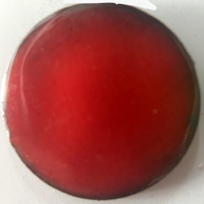 New!!! Pearly's Enamel Powder No. 381 Opaque Crimson Red 3oz. (85gr.) Great for torch/kiln/Cloisonné and Wet Packing Enameling