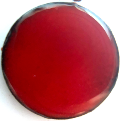 Pearly's Enamel Powder No. 346 Opaque Deep Red 3oz. (85gr.) Great for torch/kiln/Cloisonné and Wet Packing Enameling Active Restock requests
