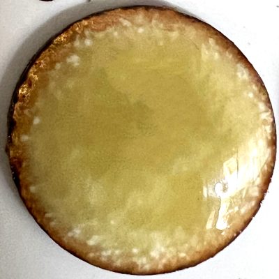 Pearly's Enamel Powder No. 378 Translucent Brown Yellow 3oz. (85gr.) Great for torch/kiln/Cloisonné and Wet Packing Enameling Active Restock requests