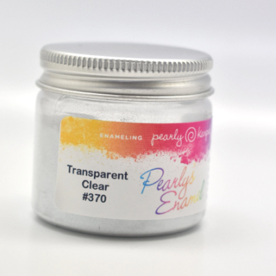 Pearly's Enamel Powder No. 370 Transparent Clear 3oz. (85gr.) Great also for Cloisonné Enameling/Wet Packing Enamels