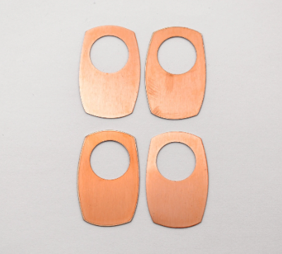 190# Copper blank - 24 Gauge, Solid