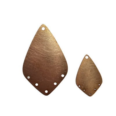 Copper - 194# Triangle copper blank, 24 Gauge, Solid