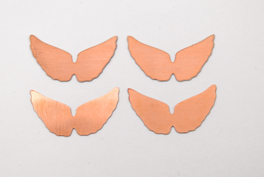 Copper - 217# Wing copper blank - 24 Gauge, Solid