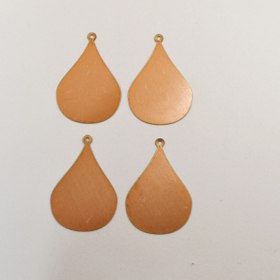 Copper - 233# Drop copper blank, 24 Gauge, Solid , copper blank