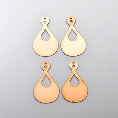 Copper - 253# Drop copper blank - 24 Gauge, Solid