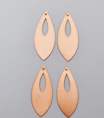 Copper - 256# Drop copper blank - 24 Gauge, Solid