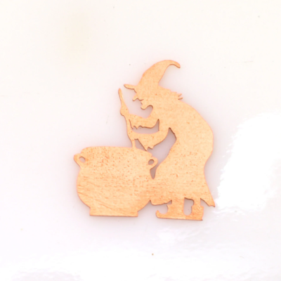 Copper - 416# Halloween witch and pot copper blank - 24 Gauge, raw Solid